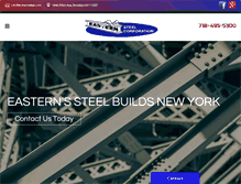 Tablet Screenshot of easternsteelnyc.com
